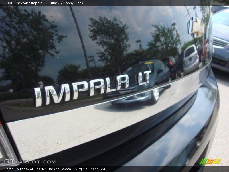 Black / Ebony Black 2008 Chevrolet Impala LT