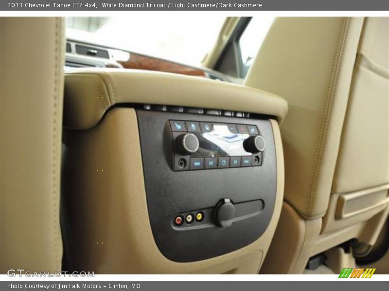 White Diamond Tricoat / Light Cashmere/Dark Cashmere 2013 Chevrolet Tahoe LTZ 4x4