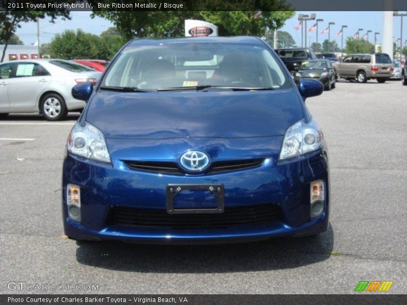 Blue Ribbon Metallic / Bisque 2011 Toyota Prius Hybrid IV