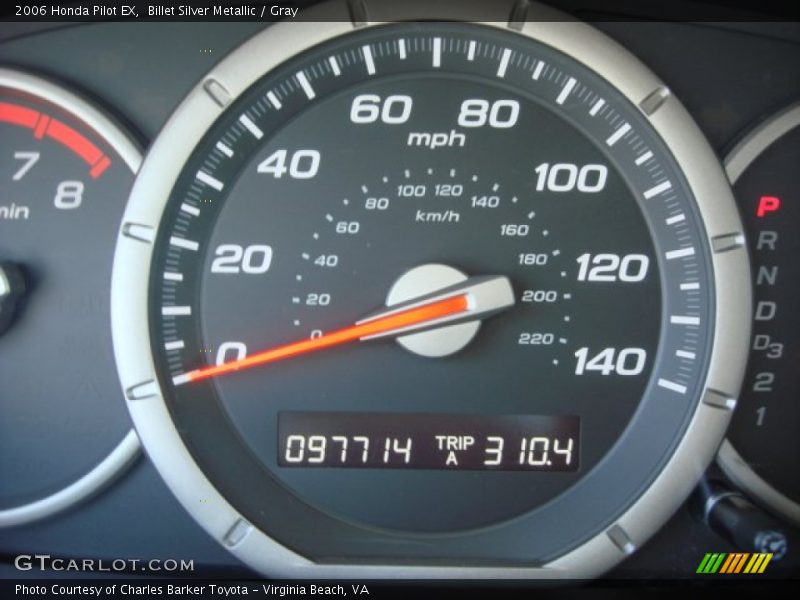 Billet Silver Metallic / Gray 2006 Honda Pilot EX