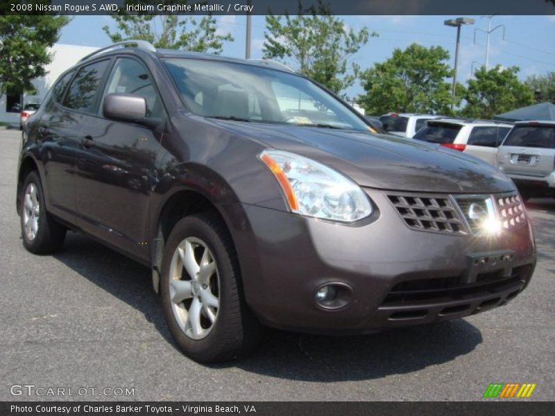 Iridium Graphite Metallic / Gray 2008 Nissan Rogue S AWD