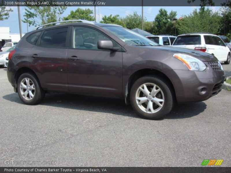 Iridium Graphite Metallic / Gray 2008 Nissan Rogue S AWD