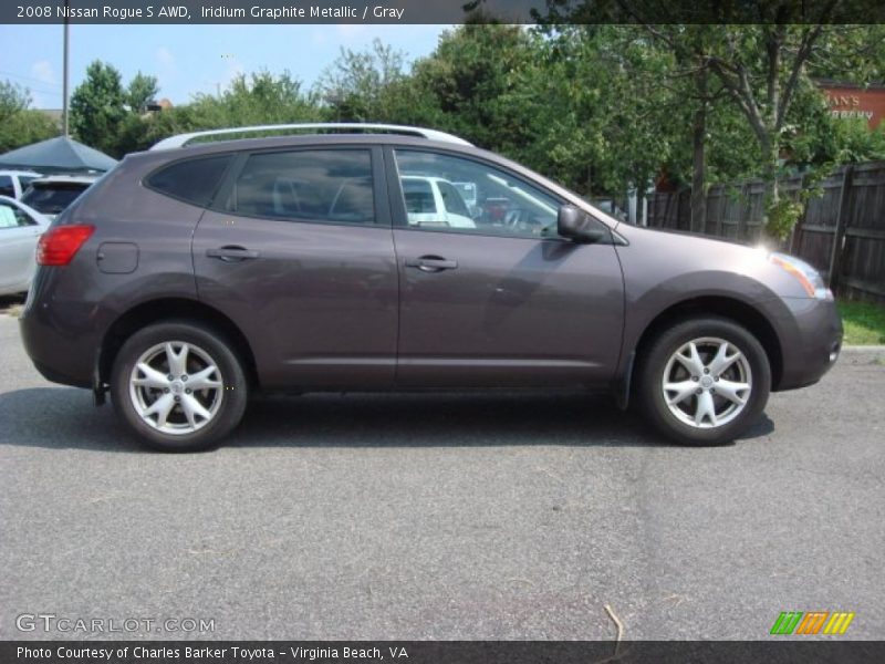 Iridium Graphite Metallic / Gray 2008 Nissan Rogue S AWD