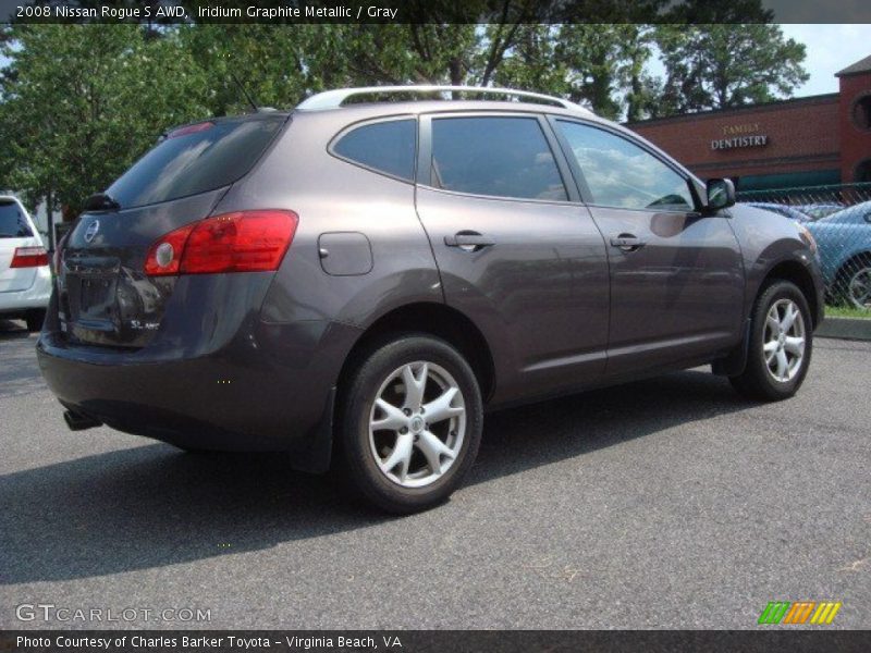 Iridium Graphite Metallic / Gray 2008 Nissan Rogue S AWD