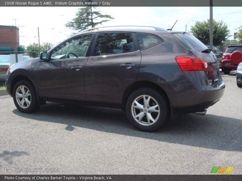 Iridium Graphite Metallic / Gray 2008 Nissan Rogue S AWD
