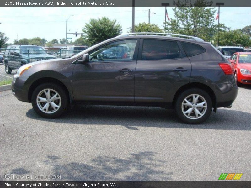 Iridium Graphite Metallic / Gray 2008 Nissan Rogue S AWD