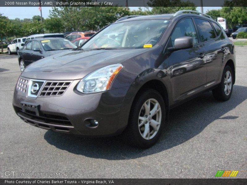 Iridium Graphite Metallic / Gray 2008 Nissan Rogue S AWD