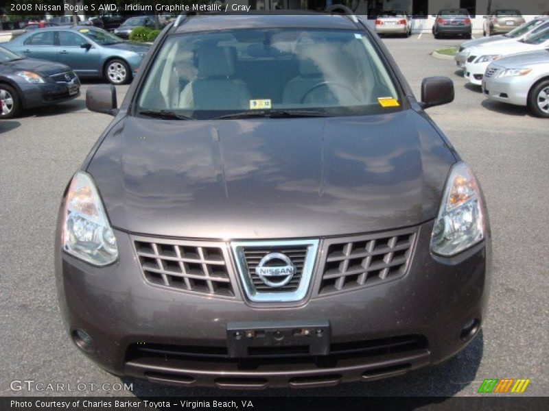 Iridium Graphite Metallic / Gray 2008 Nissan Rogue S AWD