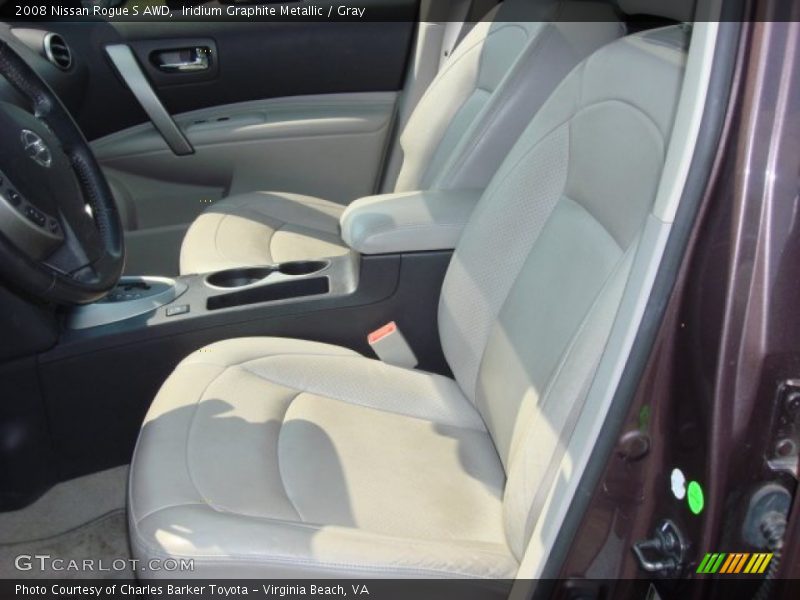 Iridium Graphite Metallic / Gray 2008 Nissan Rogue S AWD