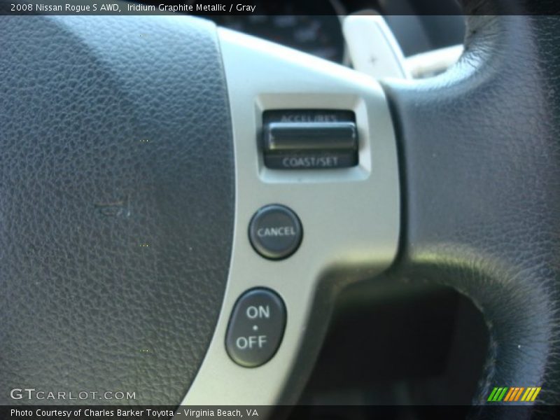 Iridium Graphite Metallic / Gray 2008 Nissan Rogue S AWD