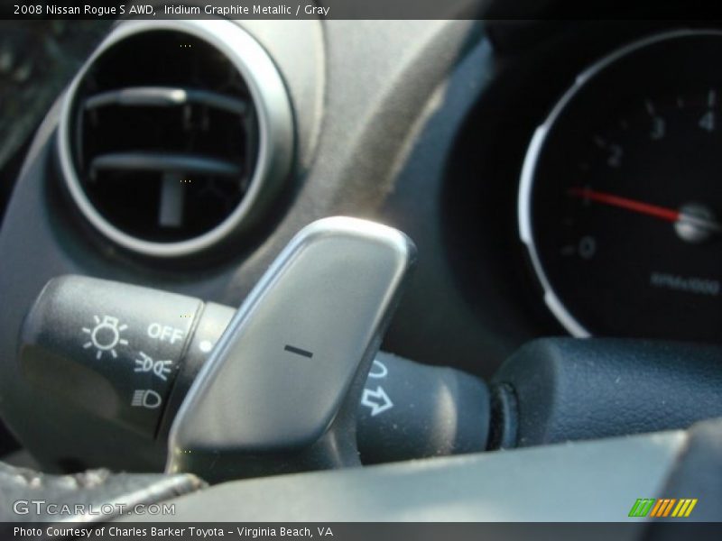 Iridium Graphite Metallic / Gray 2008 Nissan Rogue S AWD