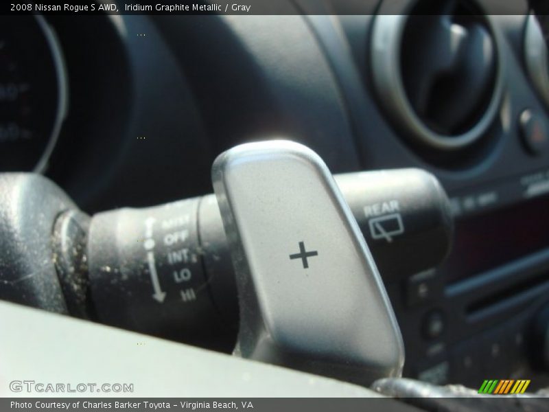 Iridium Graphite Metallic / Gray 2008 Nissan Rogue S AWD