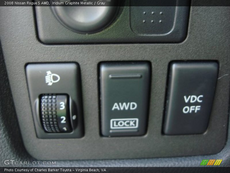 Iridium Graphite Metallic / Gray 2008 Nissan Rogue S AWD