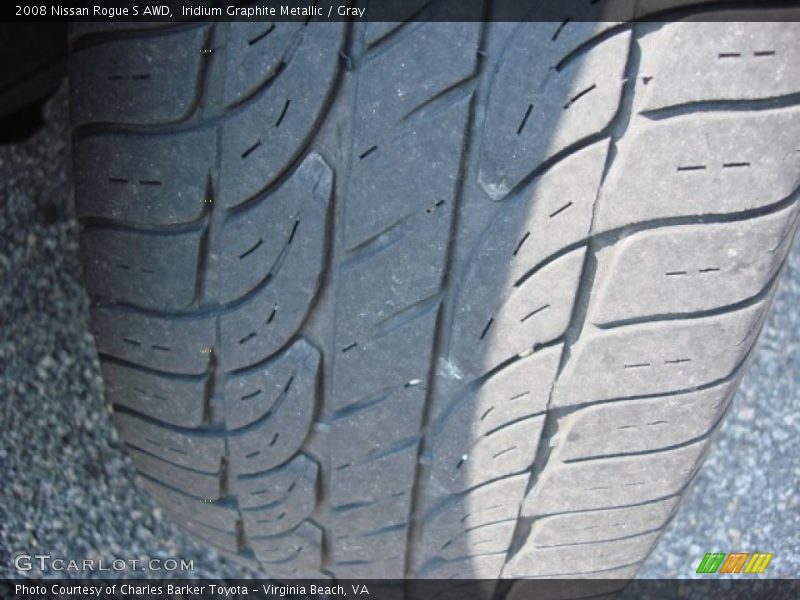 Iridium Graphite Metallic / Gray 2008 Nissan Rogue S AWD