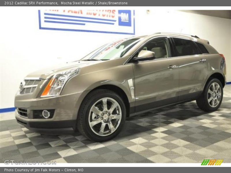 Mocha Steel Metallic / Shale/Brownstone 2012 Cadillac SRX Performance