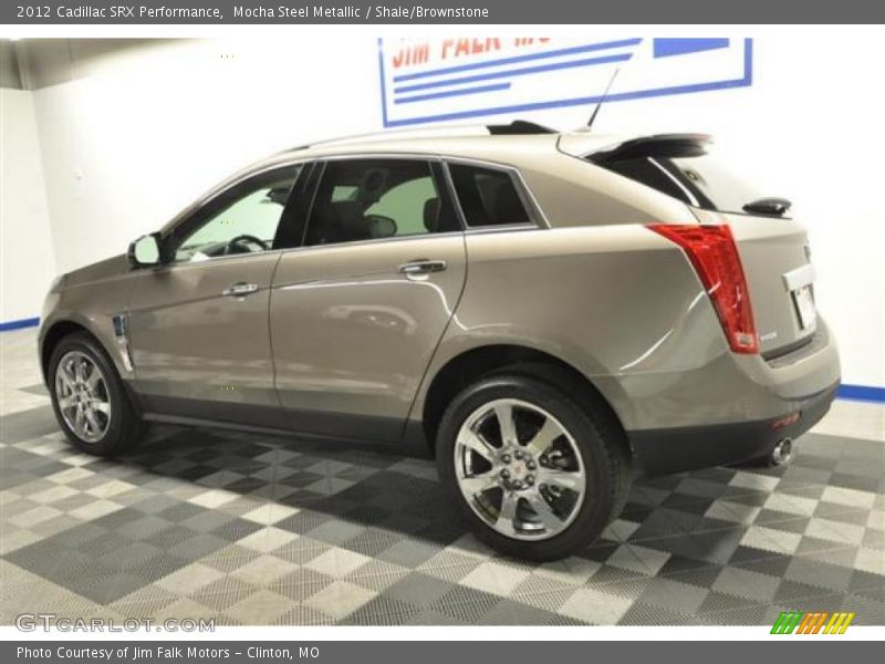 Mocha Steel Metallic / Shale/Brownstone 2012 Cadillac SRX Performance