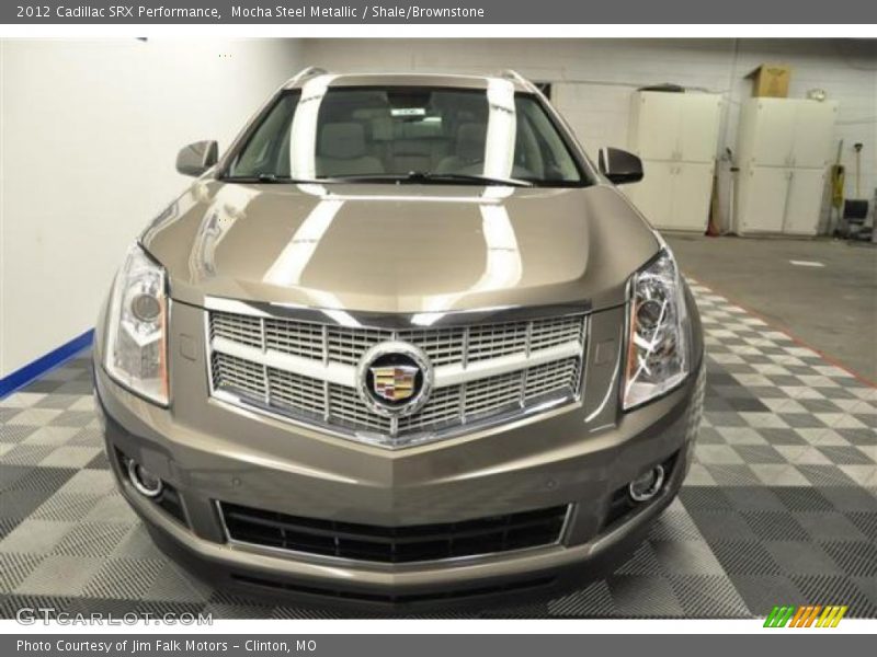 Mocha Steel Metallic / Shale/Brownstone 2012 Cadillac SRX Performance