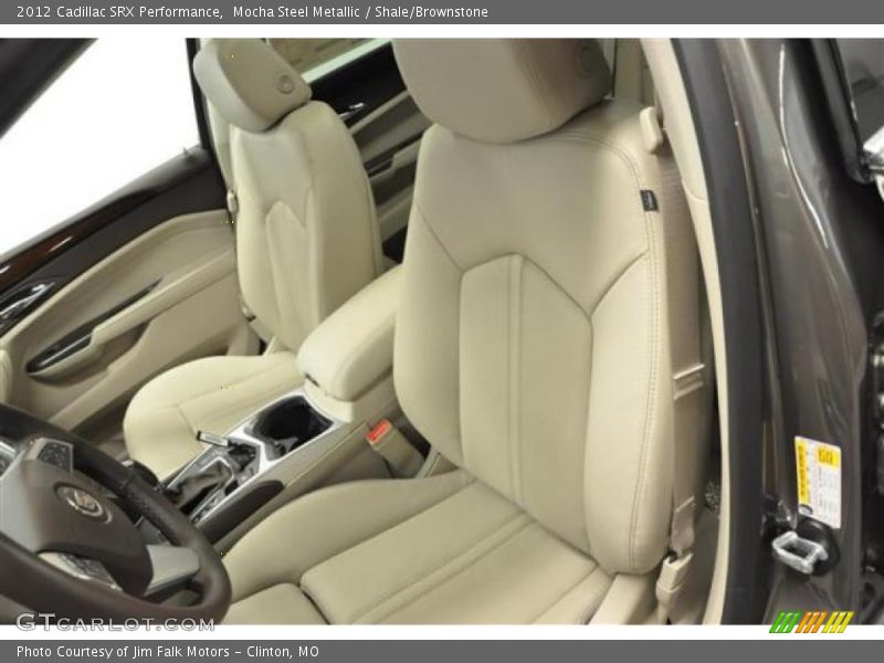 Mocha Steel Metallic / Shale/Brownstone 2012 Cadillac SRX Performance