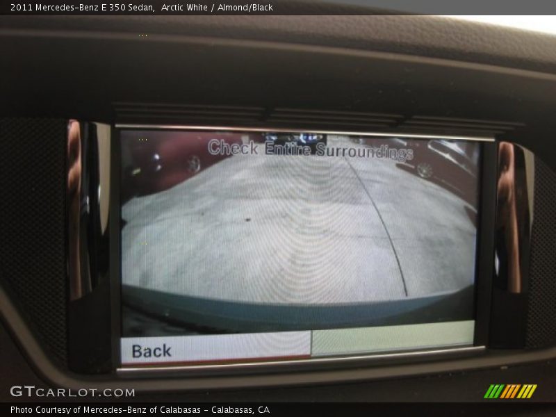 Arctic White / Almond/Black 2011 Mercedes-Benz E 350 Sedan