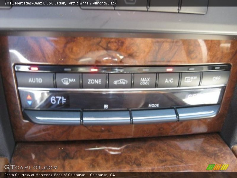 Arctic White / Almond/Black 2011 Mercedes-Benz E 350 Sedan