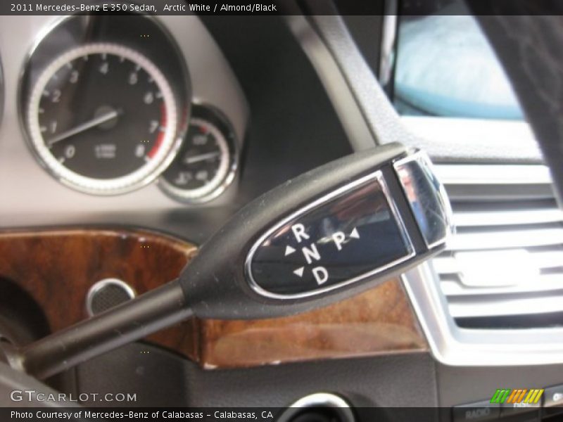 Arctic White / Almond/Black 2011 Mercedes-Benz E 350 Sedan