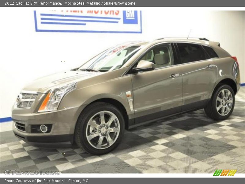 Mocha Steel Metallic / Shale/Brownstone 2012 Cadillac SRX Performance