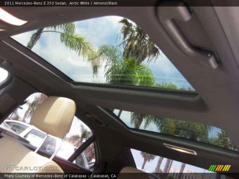 Arctic White / Almond/Black 2011 Mercedes-Benz E 350 Sedan