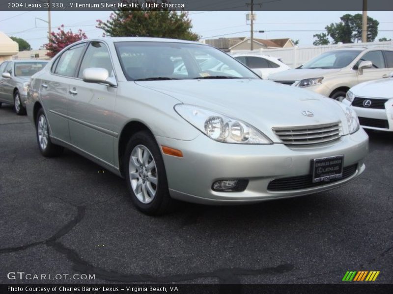 Millennium Silver Metallic / Light Charcoal 2004 Lexus ES 330