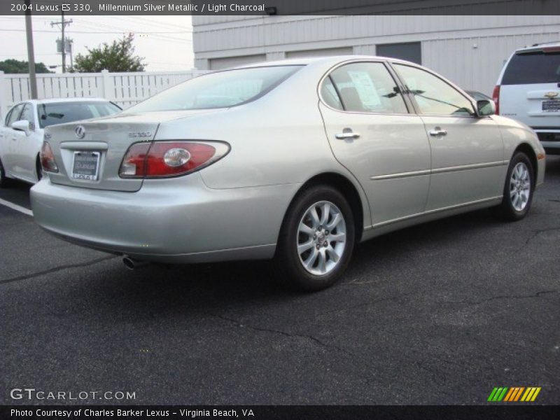 Millennium Silver Metallic / Light Charcoal 2004 Lexus ES 330