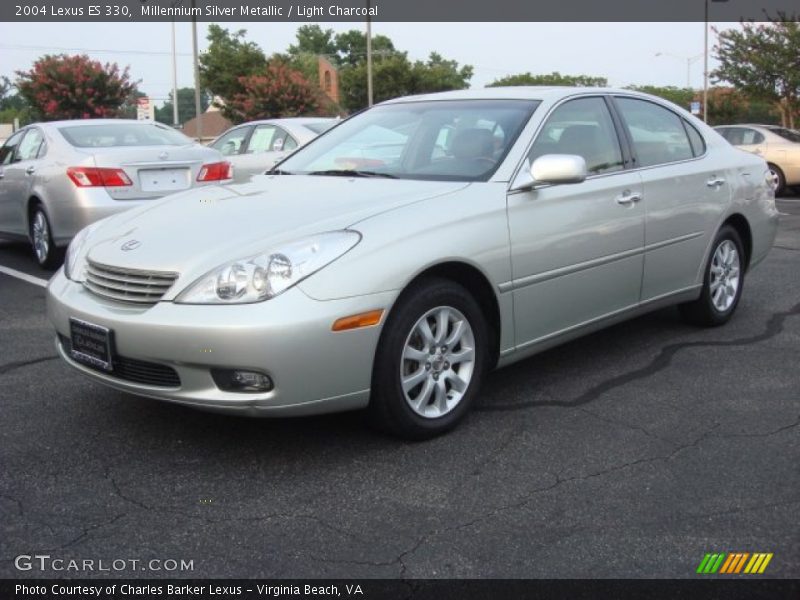 Millennium Silver Metallic / Light Charcoal 2004 Lexus ES 330
