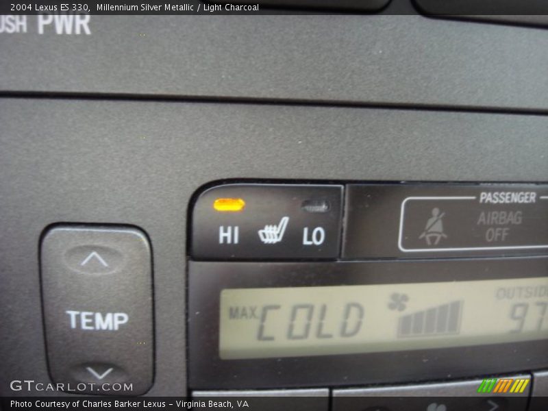Millennium Silver Metallic / Light Charcoal 2004 Lexus ES 330