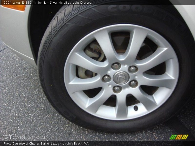 Millennium Silver Metallic / Light Charcoal 2004 Lexus ES 330
