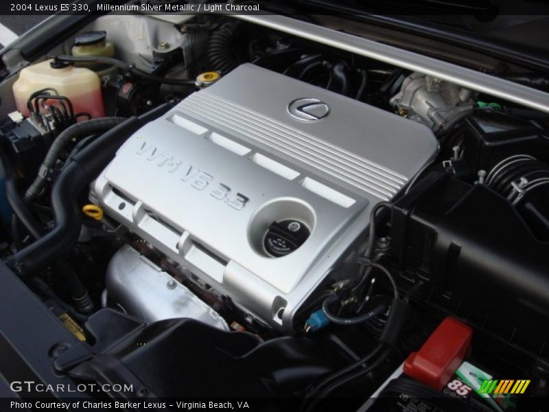 Millennium Silver Metallic / Light Charcoal 2004 Lexus ES 330