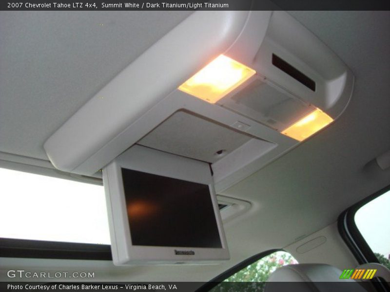 Summit White / Dark Titanium/Light Titanium 2007 Chevrolet Tahoe LTZ 4x4