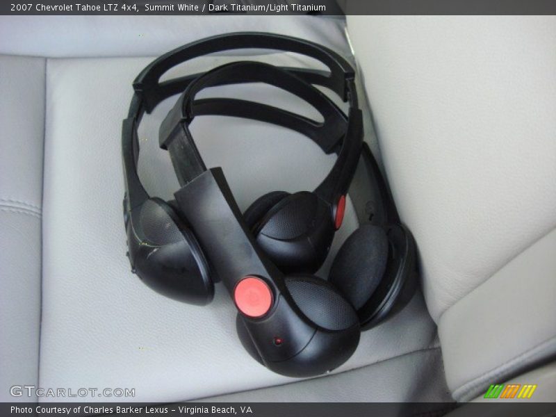 Summit White / Dark Titanium/Light Titanium 2007 Chevrolet Tahoe LTZ 4x4