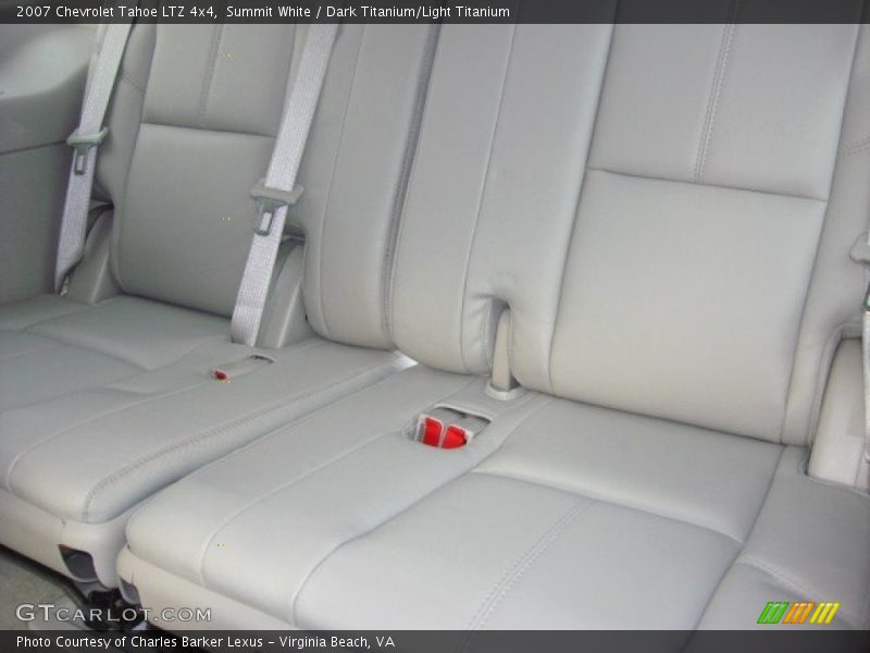 Summit White / Dark Titanium/Light Titanium 2007 Chevrolet Tahoe LTZ 4x4