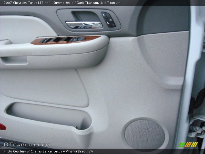 Summit White / Dark Titanium/Light Titanium 2007 Chevrolet Tahoe LTZ 4x4