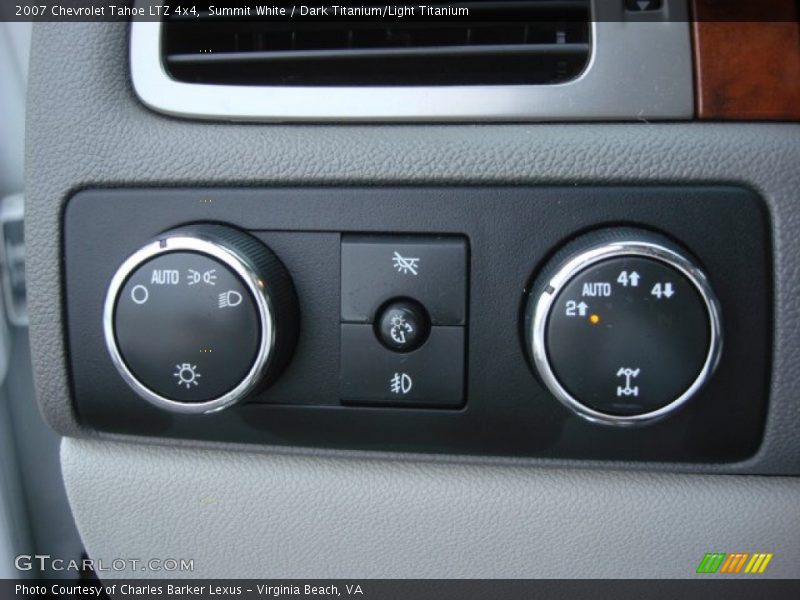 Summit White / Dark Titanium/Light Titanium 2007 Chevrolet Tahoe LTZ 4x4