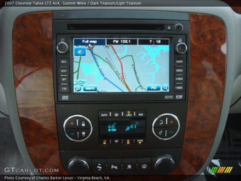 Summit White / Dark Titanium/Light Titanium 2007 Chevrolet Tahoe LTZ 4x4