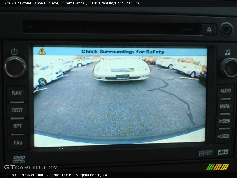 Summit White / Dark Titanium/Light Titanium 2007 Chevrolet Tahoe LTZ 4x4