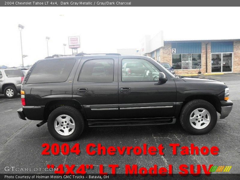 Dark Gray Metallic / Gray/Dark Charcoal 2004 Chevrolet Tahoe LT 4x4