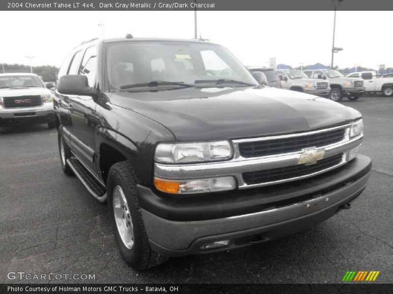 Dark Gray Metallic / Gray/Dark Charcoal 2004 Chevrolet Tahoe LT 4x4