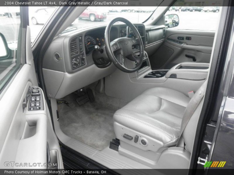 Dark Gray Metallic / Gray/Dark Charcoal 2004 Chevrolet Tahoe LT 4x4