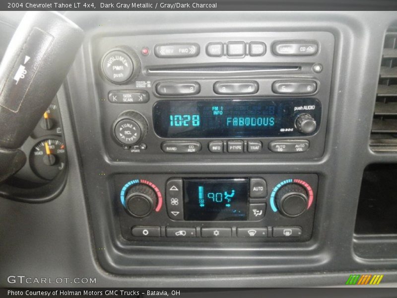 Dark Gray Metallic / Gray/Dark Charcoal 2004 Chevrolet Tahoe LT 4x4