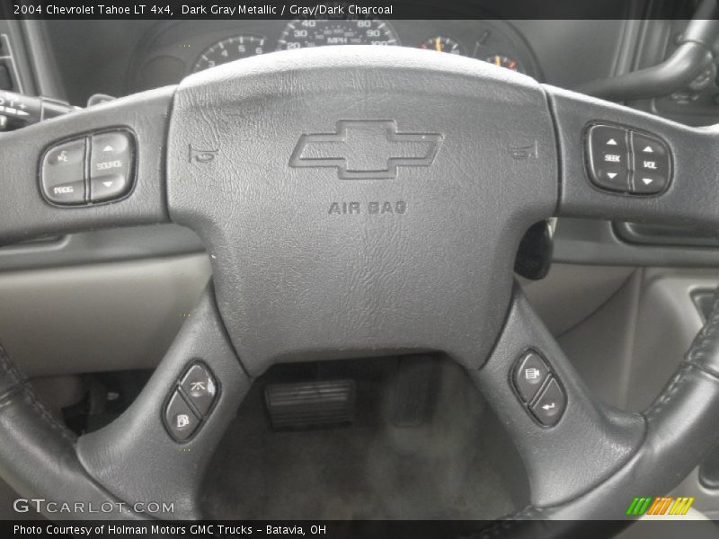 Dark Gray Metallic / Gray/Dark Charcoal 2004 Chevrolet Tahoe LT 4x4