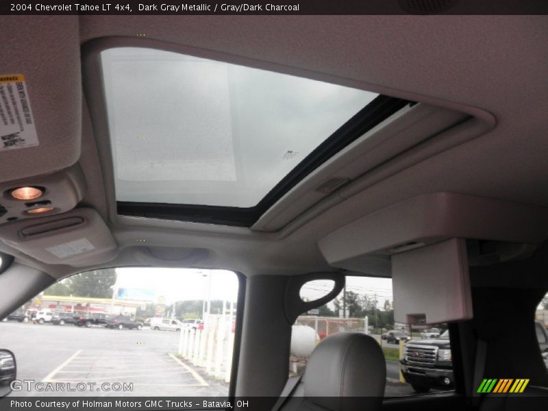Dark Gray Metallic / Gray/Dark Charcoal 2004 Chevrolet Tahoe LT 4x4