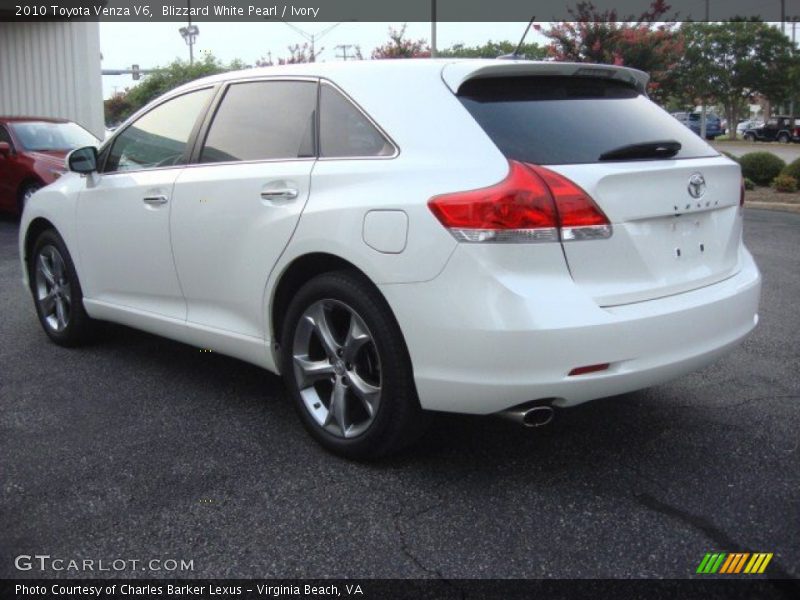 Blizzard White Pearl / Ivory 2010 Toyota Venza V6
