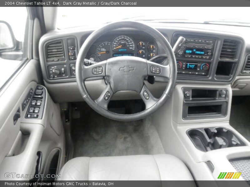 Dark Gray Metallic / Gray/Dark Charcoal 2004 Chevrolet Tahoe LT 4x4
