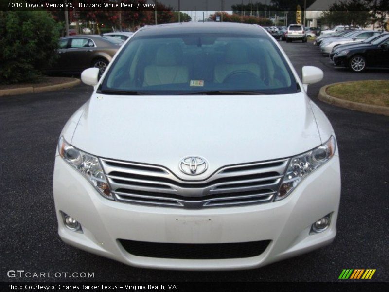 Blizzard White Pearl / Ivory 2010 Toyota Venza V6