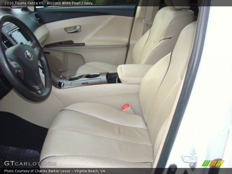 Blizzard White Pearl / Ivory 2010 Toyota Venza V6